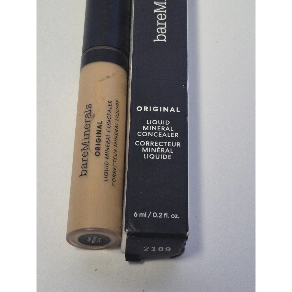 bareMinerals Original Liquid Mineral Concealer Light Medium 2.5W New